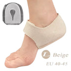 Plantar Fasciitis Heel Spur Foot Support With U-Shaped Silicone Gel Heel Cups for Heel Pain Relief Insoles for Man Woman Walking