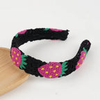 NEW Knitted Headband Bohemian Style Summer Seaside Vacation Handmade Head Band Hair Accessories for Women Girls
