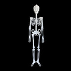 Halloween Luminous Skeleton,30cm,90cm,Glow Fake Skull Skeleton,Home Outdoor Yard Haunted House Hanging Decoration