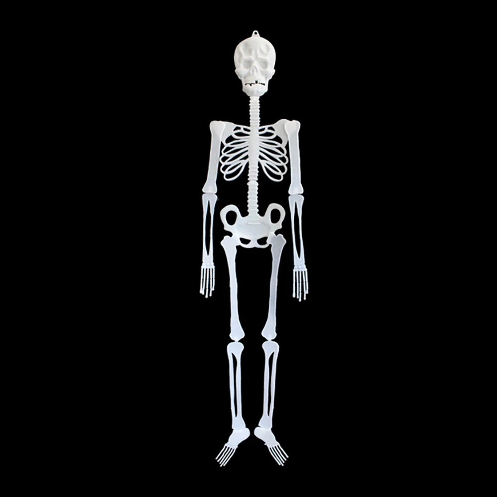 Halloween Luminous Skeleton,30cm,90cm,Glow Fake Skull Skeleton,Home Outdoor Yard Haunted House Hanging Decoration