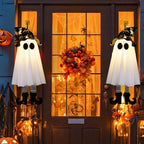 1/2/3pcs Halloween LED Light Up Witch Ghost for Halloween Party Home Indoor Outdoor Yard Decoration Scary Hanging Ornaments Gift