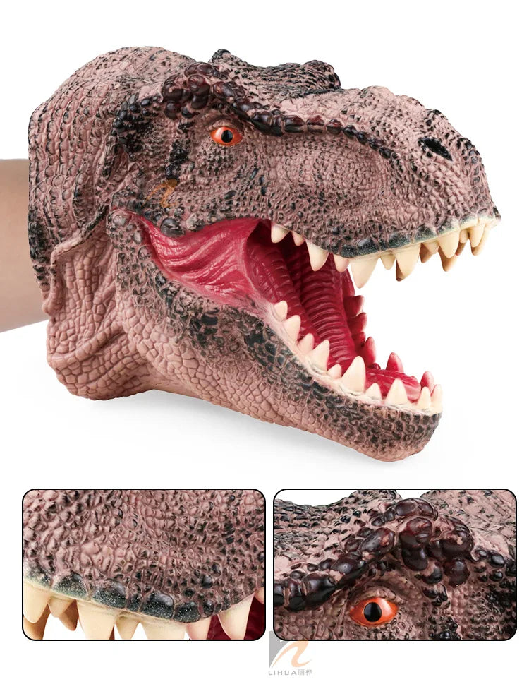 Scientific and Educational Cognitive Glove Model, Simulated Dinosaur, Children's Interactive Entertainment Hand Puppet Toy