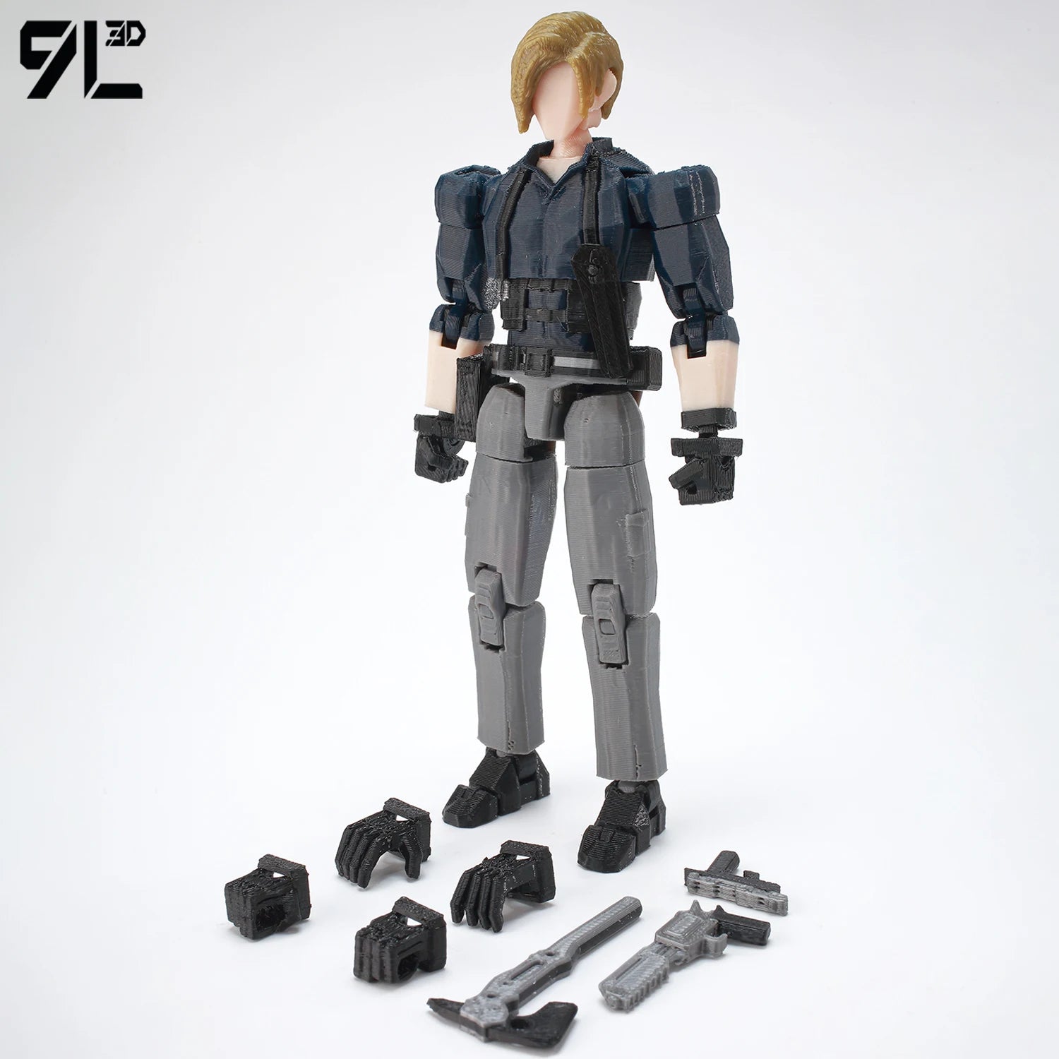 9L3D Dummy13 Horror Game Figure Realistic Anime Model Toys Articulated Joints Classic Collectible Desktop Ornament Surprise Gift
