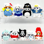 Kawaii Mofusand Cross-Dressing Sanrio Hello Kitty Kuromi Hanyodon Plush Keychain Pendant Anime Plush Backpack Pendant