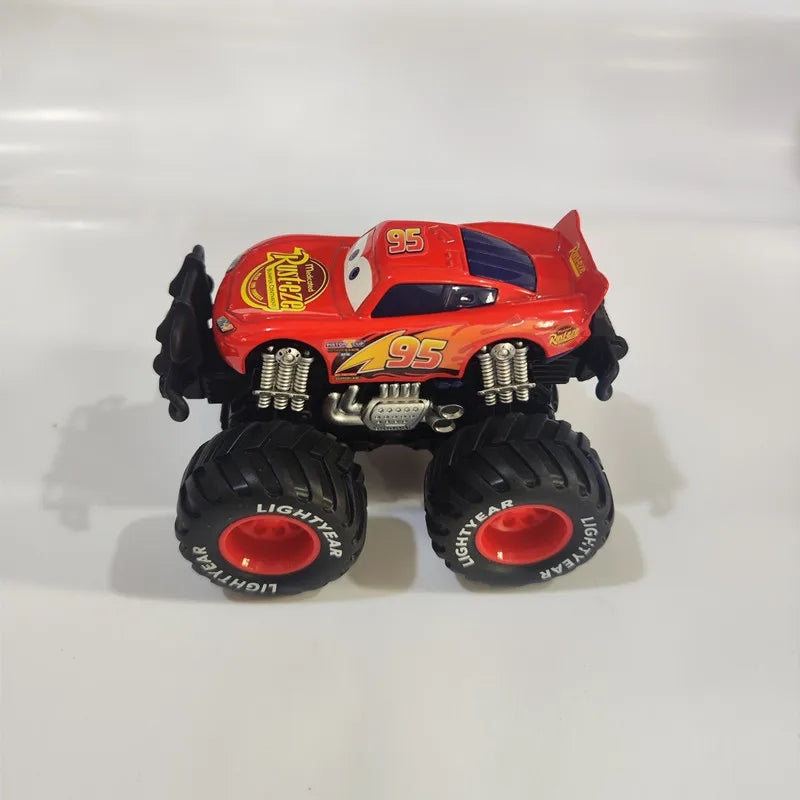 Disney Pixar Cars Toy Lightning McQueen Metal Mode Return Car Jackson Storm Mater Inertial Force Car Model Toy Kid Birthday Gift