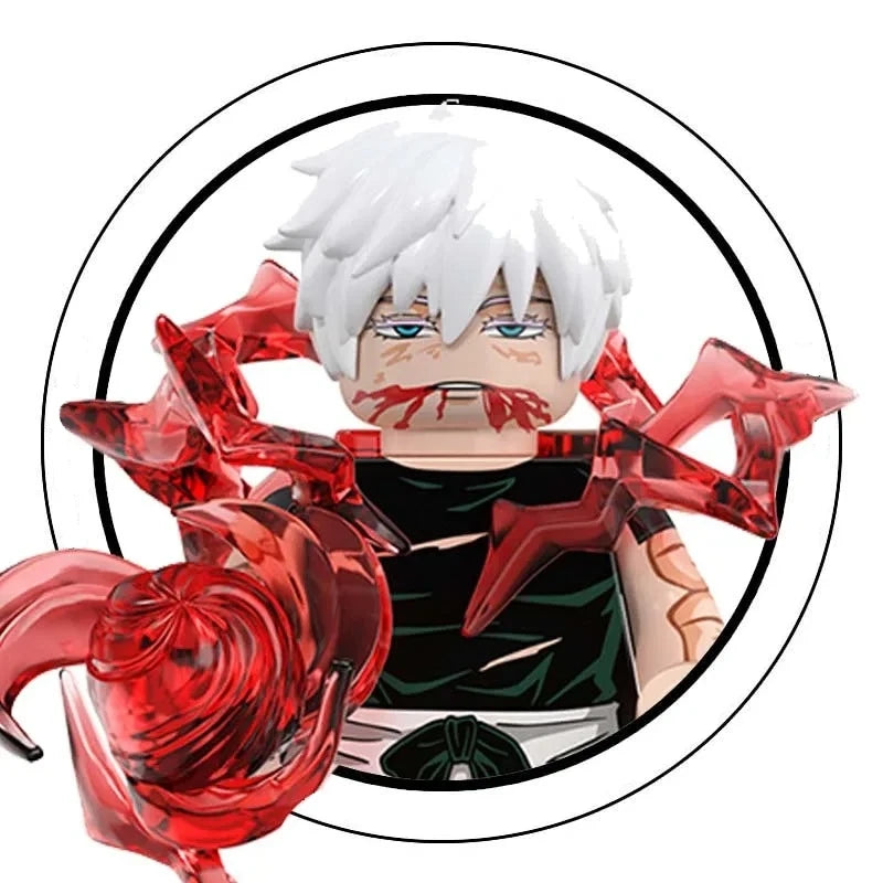 WM6139 WM6140 WM6149 WM6202 WM6201 Jujutsu Kaisen Building Blocks Mini Action Figure Itadori Yuji Gojo Satoru Ryomen Gifts Toys