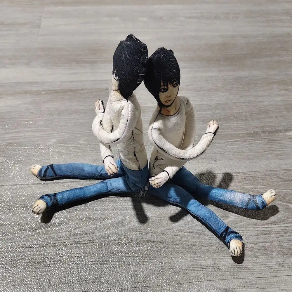 Anime Michael Jackson Cosplay Prop Doll Plush Stuffed Figure Dolls Room Decoration Abstract Joint Mobility Props Gift