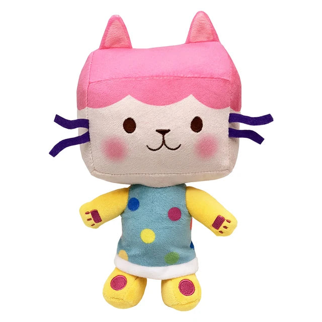 Hot Gabby Dollhouse Plush Toy Mercat Cartoon Stuffed Animals Smiling Cat Car Cat Hug Gaby Girl Dolls Kids Birthday Gifts