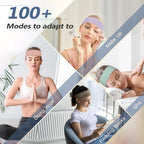 6pcs Unisex Simple Basic Solid Color Leopard Print Face Wash Cycling Running Sports Yoga Leisure Sweat-Absorbing Headband
