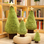 1Pc 29-90CM Simulation Christmas Tree Plush Toys Cute Evergreen Plush Pillow Dolls Wishing Trees Stuffed for Christmas Dress Up