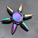 New Metal Rainbow Fidget Spinner Gradient Color R188 Mute Bearing EDC Hand Spinner Fingertip Gyro Anti-Anxiety Adult Toys Gifts