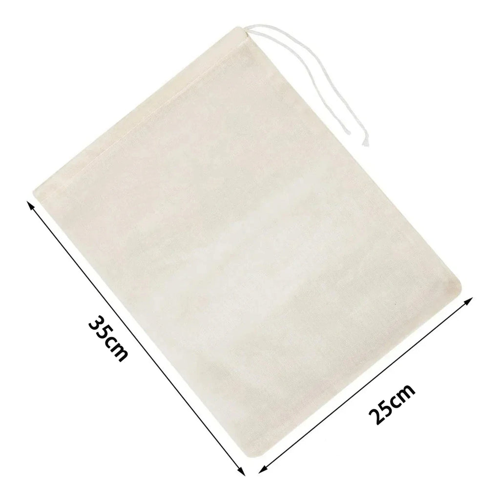 1/5Pcs Reusable Nut Milk Bags Strainers Unbleached Nylon Cheesecloth Bag Food Cheese Yogurt Filter Kitchen Fine Mesh Strainer