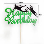 Soccer Theme Disposable Tableware Set Paper Plates Cups Napkins Tablecloth Boys Sports Football Birthday Party Decor Supplies