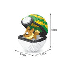 75 Style Pokemon Building Blocks Assembly Anime Picachu Charizard Doll Blastoise Bulbasaur Gengar Bricks Toy for Kid Gift