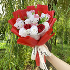 Cartoon Hello Kitty Plush Bouquet Plush Doll Toy Stuffedn Animals Christmas Valentine Graduation Birthday Gifts For Girls