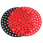 Reusable Silicone Air Fryer Mat Kitchen Non-stick Baking Pad Baking Inner Liner Cooking Bake ware Oil Mats Cake Grilled Saucer