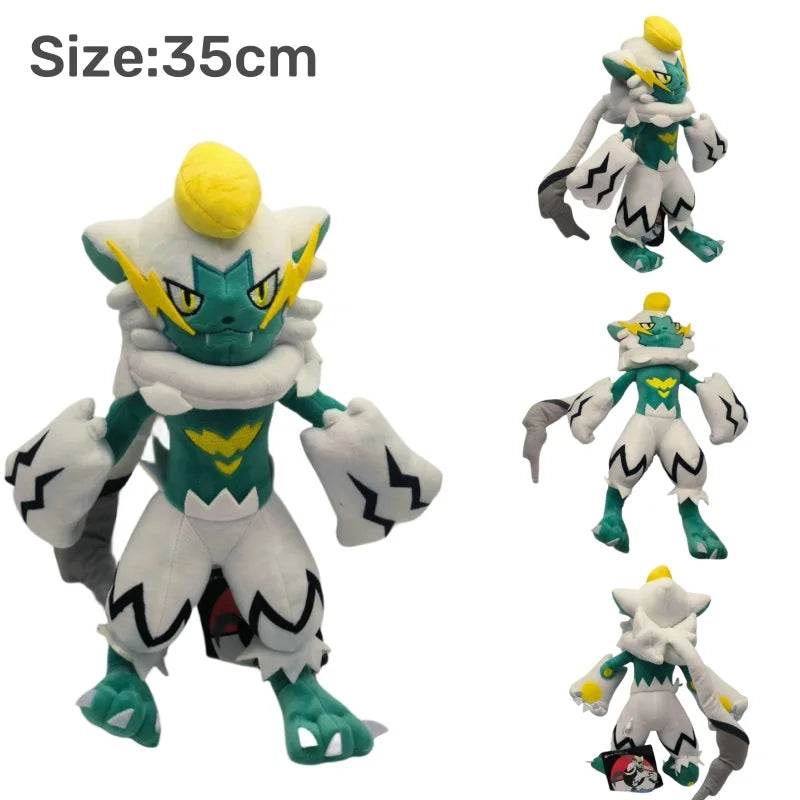 Pokemon Plush Toys Bayleef Zeraora Greninja Goodra Salamence Garchomp Zapdos Swampert Anime Figures Kid's Xmas Birthday Gift