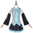 Anime Karakter Prestaties Kleding Hatsune Miku MIKU Anime Kleding Cosplay Kleding Rok Hetzelfde Pak Pruik Accessoires Halloween