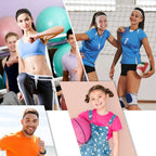 4PCS Unisex Sports Thin Headband Non-Slip Elastic Women Men Yoga Hair Bands Sweatband Football Running Biking Sports Hairband