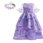 Kids Cinderella Costume Princess Dress for Girls Children Rapunzel Snow White Belle Jasmine Elsa Aurora Cosplay Carnival Dresses