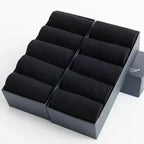 20Pcs/Lot Men's Pure Cotton Socks Plus Size Solid Color Casual Office Business Long Socks Breathable Soft Men's Socks EU39-48