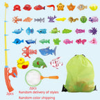 Children Bathtub Fishing Toy Swimming Bathing Pool Water Floating Fish Toy Parent-child Interactive Toys Game Children Toys new