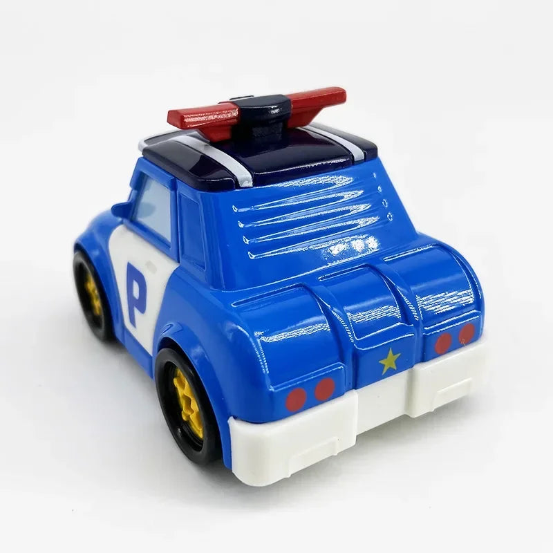 19 Style Silverlit Robocar Korea Kids Toys Robot Roy Haley Anime Metal Action Figure Cartoon Toy Car for Children Best Gift