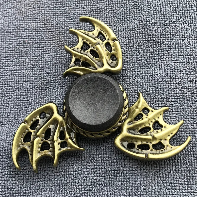 New Bronze Metal Alloy Fidget Spinner R188 Mute Bearing Hand Spinner Fingertip Gyro Stress Relief Toys Gifts