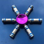 Fidget Spinner Anime Game Cartoon Fingertip Gyroscope Metal Zinc Alloy Mute Hand Spinner Smooth Electroplate Stress Relief Toys
