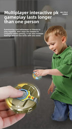 New creative decompression  drop resistant fingertip Rotational gyroscope mechanical deformation robot children's toy Boy Gift