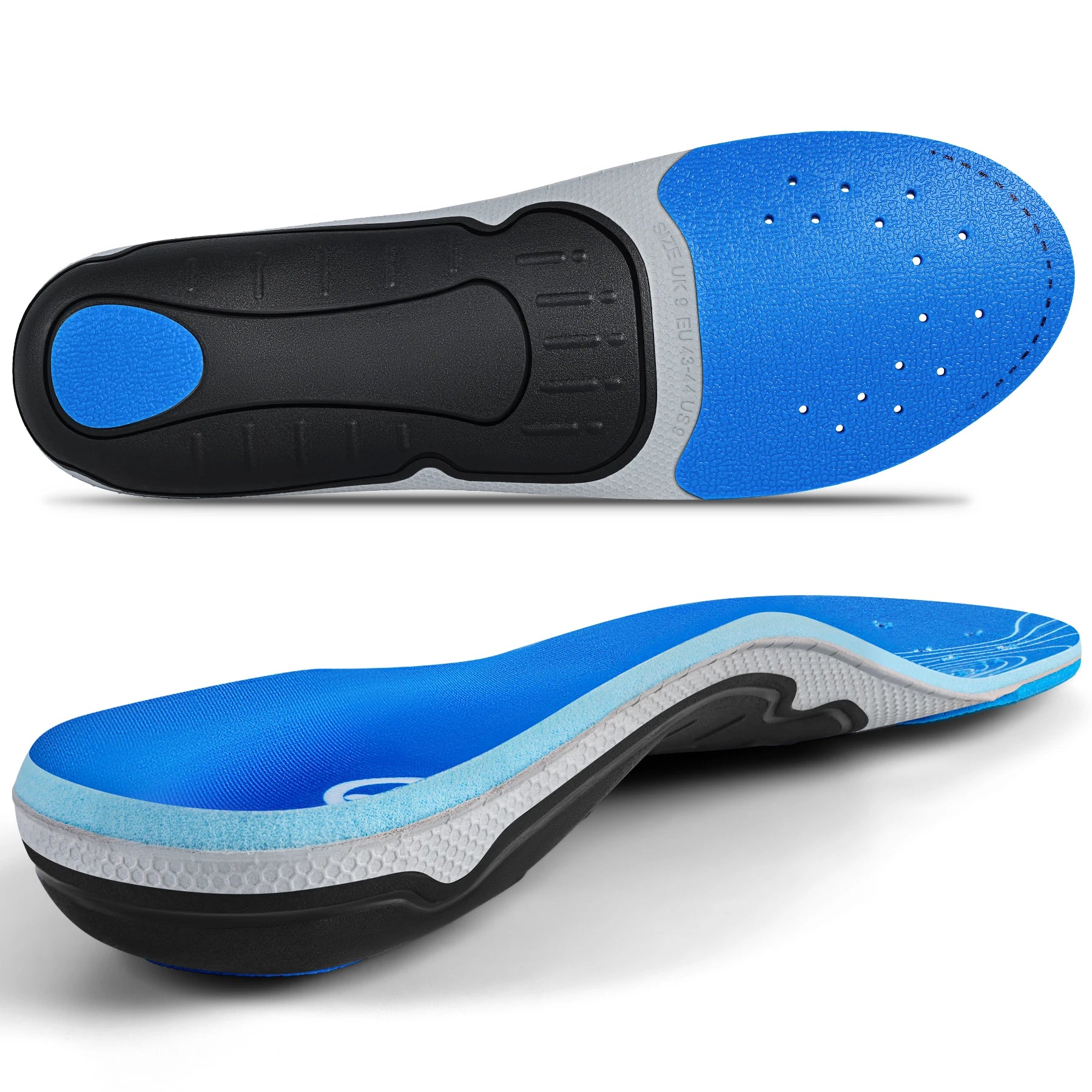 Arch Support Metatarsalgia Insole Plantar Fasciitis Pain Relief Orthotic Insert,Flat Feet Orthopedic Insoles Running Sport Sole