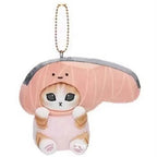 Kawaii Mofusand Cross-Dressing Sanrio Hello Kitty Kuromi Hanyodon Plush Keychain Pendant Anime Plush Backpack Pendant