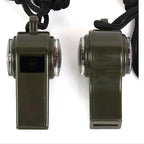 Outdoor Whistle Plastic Multifunctional 3-in-1 Whistle Survival Whistle Compass Thermometer Whistle Referee Whistle