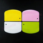 Plastic Scraper Cake Cream Scraper Flour Dough Cutting Knife Intestine Powder Scraper Kitchen DIY Tools Kitchen Baking Tools