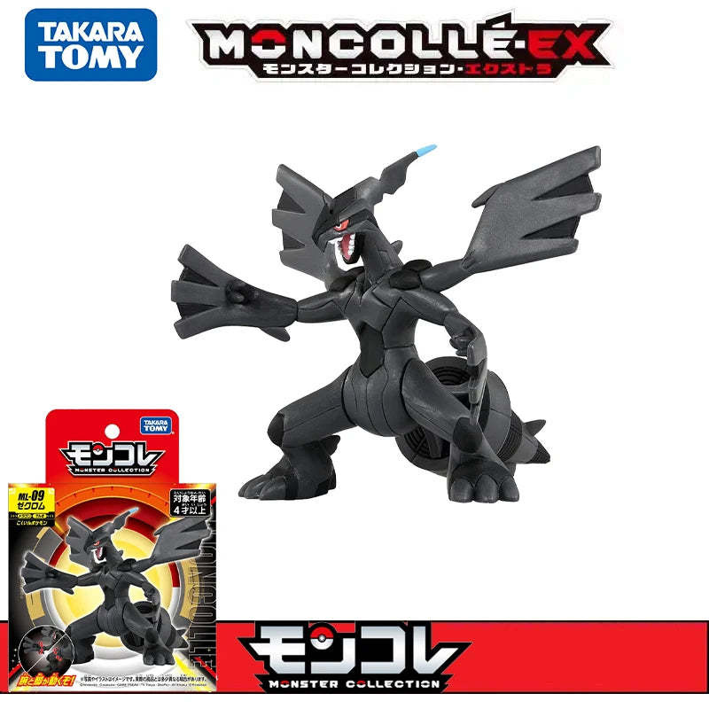 Original Pokemon Figures Shiny 50% Forme Zygarde Mega Rayquaza Terapagos Terastal Form Gigantamax Charizard ML Collection Model
