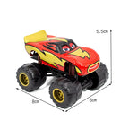Pixar Cars Mater Lightning McQueen Jackson Storm Big Wheel Offroad Vehicle Pullback Force Cars Model Toys Birthday Gifts