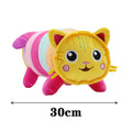 New Gabbys doll house Plush Toy Mercat Cartoon Stuffed Animals Smiling Cat Car Cat Hug Gaby Girl Birthday Gift!