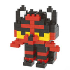 Pokemon Building Blocks Small Cartoon Mini Block Pikachu Charizard Eevee Mewtwo Anime Assemble Action Model Dolls Boys Toys