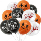 Halloween Balloons 12 Inch Black Orange White Pink Latex Balloon for Halloween Holiday Events Party Favors Supplies Decoration