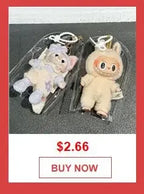 Keychain Key Fob Bag Pendant Fluffy Cherry Keyring Bag Hanging Leaf Artificial Rabbit Fur Ball Key Holder Plush Bag Accessories