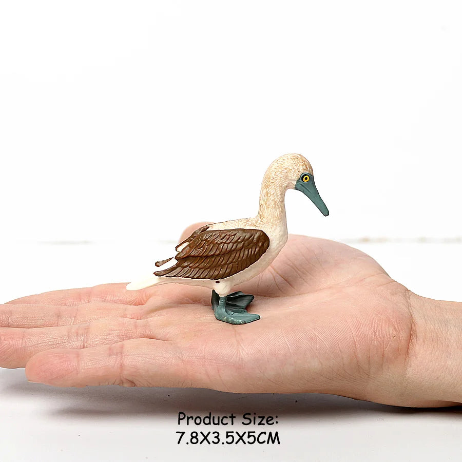 Simulation Bird Animal Kingfisher Robin Magpie Pigeon Hummingbird Model Action Figure Garden Decoration Miniature Figurines Toys