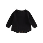 0-2Y Knitting Newborn Baby Girl Boy Spring Autumn Clothes Cute Long Sleeve Sweater Romper Jumpsuit Casual New born Outfits