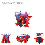 New Pokemon Plush Toys Garchomp Groudon Primal Charizard Vulpix Koraidon Miraidon Gyarados Soft Stuffed Animals Toys Kids Gifts