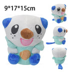 Hot Pokemon Plush Greninja Spheal Oshawott Stuffed Animal Toys Anime Standing Gyarados Soft Animal Doll Collection Gifts for Kid