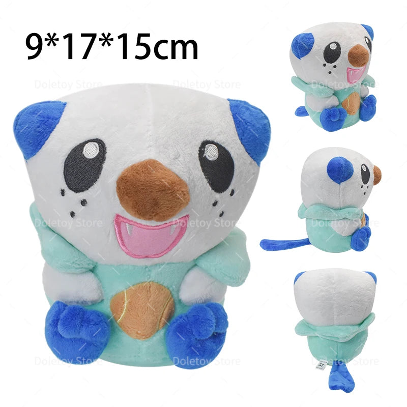 Hot Pokemon Plush Greninja Spheal Oshawott Stuffed Animal Toys Anime Standing Gyarados Soft Animal Doll Collection Gifts for Kid