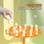 Fun Frog Balance Tree Children Math Toys Balancing Board Game Parent-child Interaction Tabletop Balance Game Toy Gift for Kids