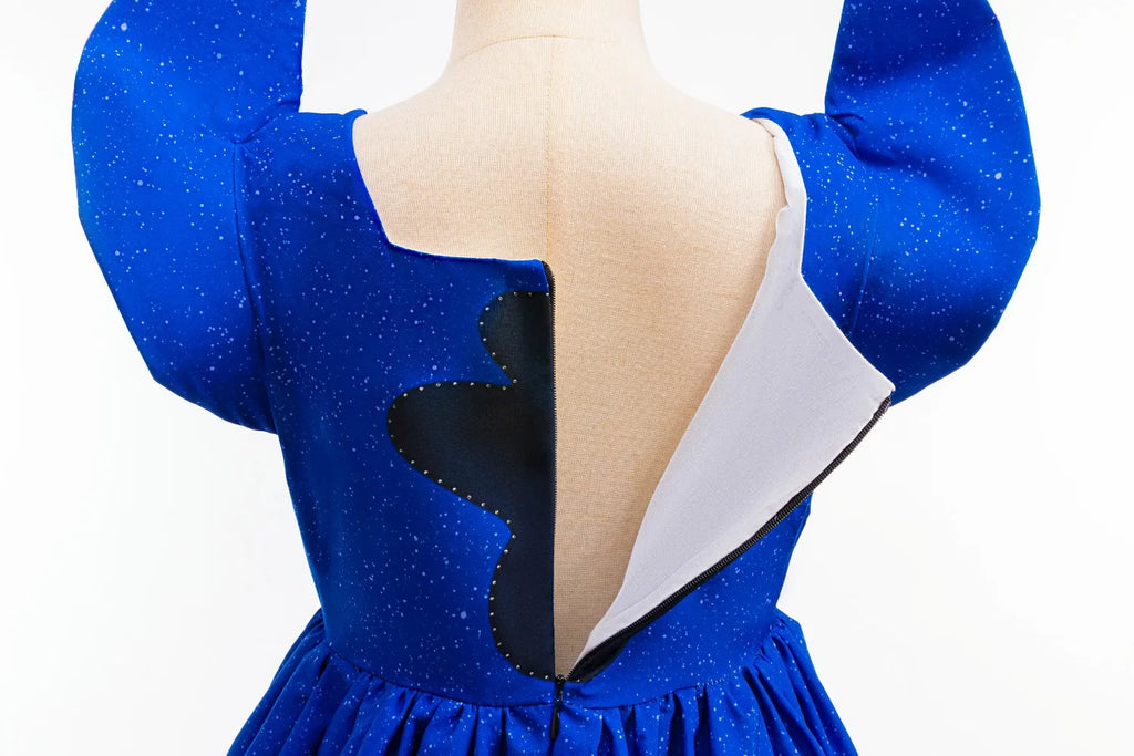 Girls Stitch Cosplay Dress Cute Cartoon Disney Movie Style Costume for Halloween Carnival Stage Performances & Kids' Dress-Up