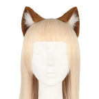 Unisex Cute Cartoon Dog for Cat Ears Shape Headband Multi Color Hair Hoop Makeup Live Broadcast Christmas Party Headpiec