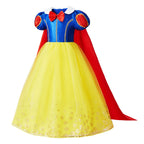 Girls Princess Dress Kids Cinderella Snow White Aurora Sofia Rapunzel Cinderella Halloween Costume Children Birthday Party Dress