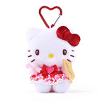 Kawaii Authentic Sanrio Hello Kitty  Kuromi Plush Doll Toys Pendant Cute Plush  Keychain Bag Pendant Christmas Gifts12CM